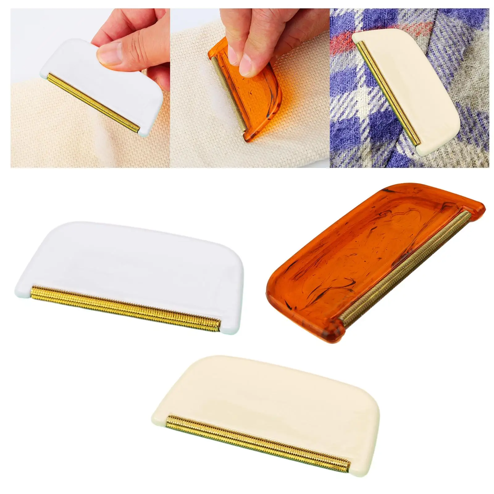 Cleaner Comb Portable Travel Pilling Remover Brush Remove , Fuzz and Lint DE Fuzzing Comb Cashmere Pill Remover