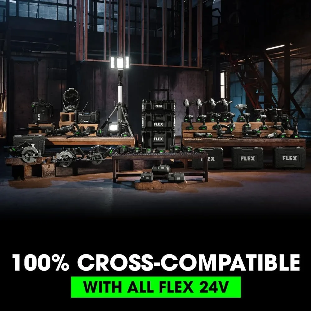 Somente ferramenta de serra alternativa sem fio sem escova FLEX 24V, bateria e carregador não incluídos - FX2241-Z