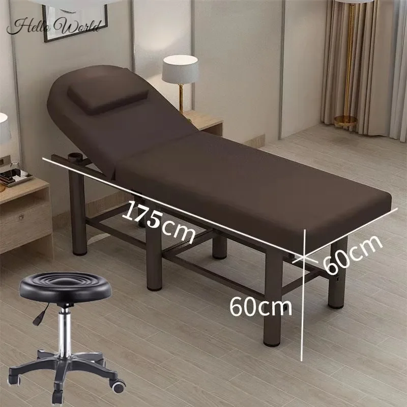 Nordic Logeerbed Folding Bed Stretcher Foot Massager Professional Aesthetic Bed Massage Lash Mueble Pedicure Tattoo Clinic