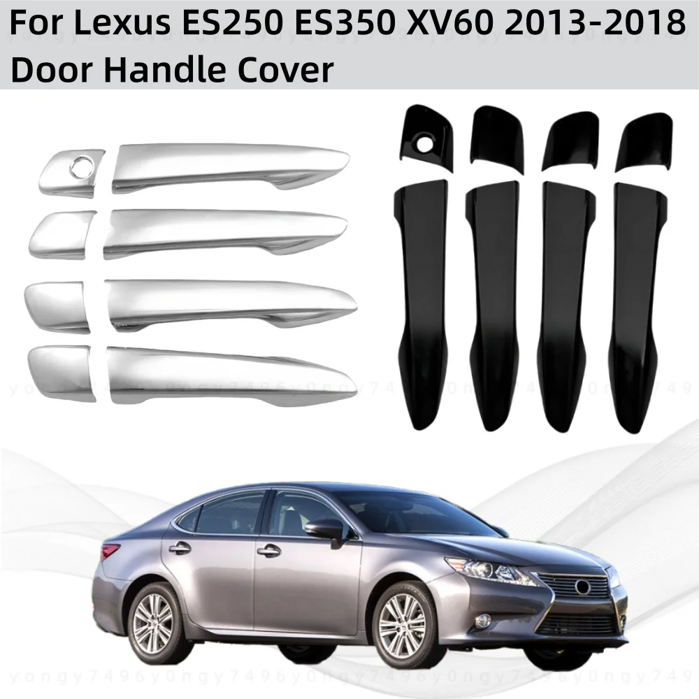 

Car Upgrade Chrome Accessories Door Handle Cover Trim Paste Style For Lexus ES250 ES350 XV60 2013 2014 2015 2016 2017 2018
