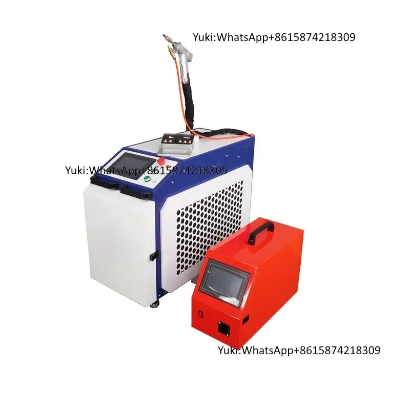 Portable 1500W 2000W 3000W Handheld 3 in 1 Fiber Laser Welding Machine for Aluminum and Stainless Steel Carbon Steel Metal