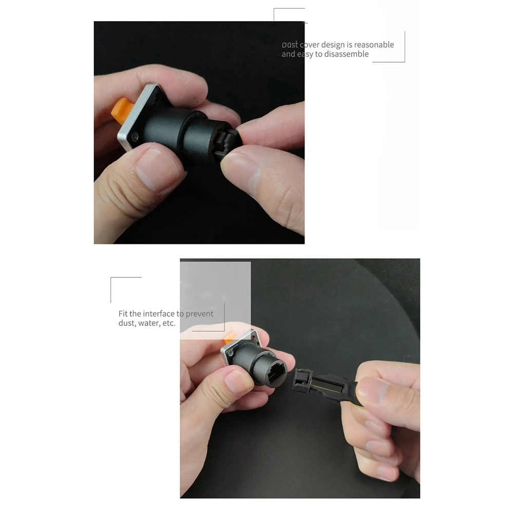 キー付きの高性能rj45ポートロックキット-イーサネットポート用セキュリティブロック、ルーターやコンピューターのポート用防塵キャップ