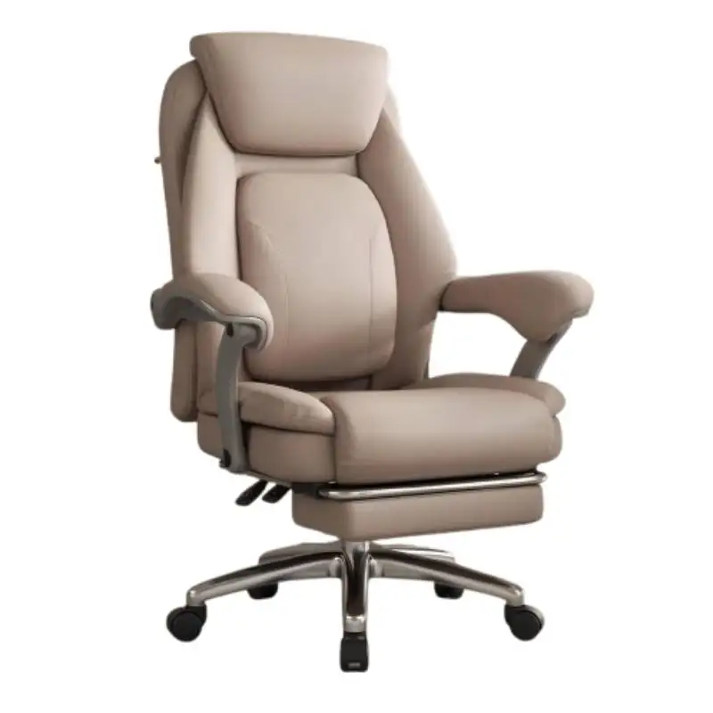 

Comfortable Designer Relax Luxury Swivel Office Chair Pliable Wheel Foot Rest Ergonomic Office Chair Furniture