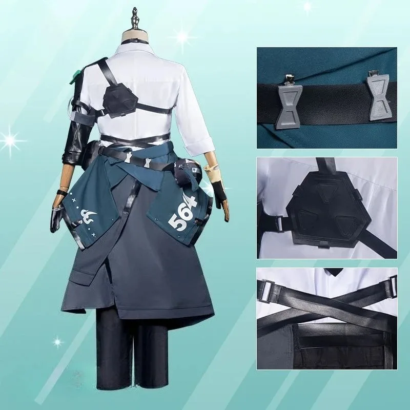 DY2025Asaba Harumasa Cosplay Costume Zenless Zone zéro Cosplay Performance Costume Helloween noël Anime Animation Costume