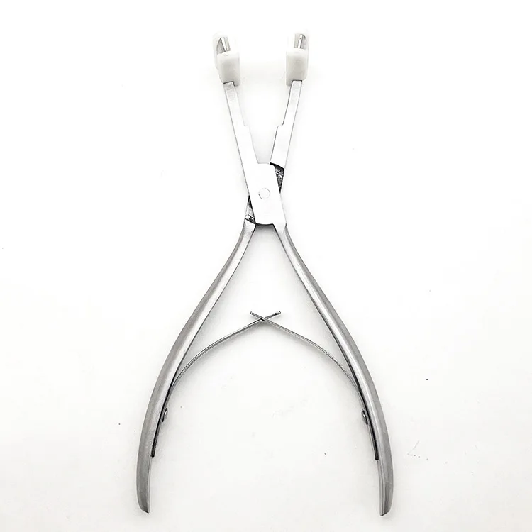 Stainless Steel Hair Extension Tool 7-Shaped Tip Pliers for Tape-in Hair Tool
