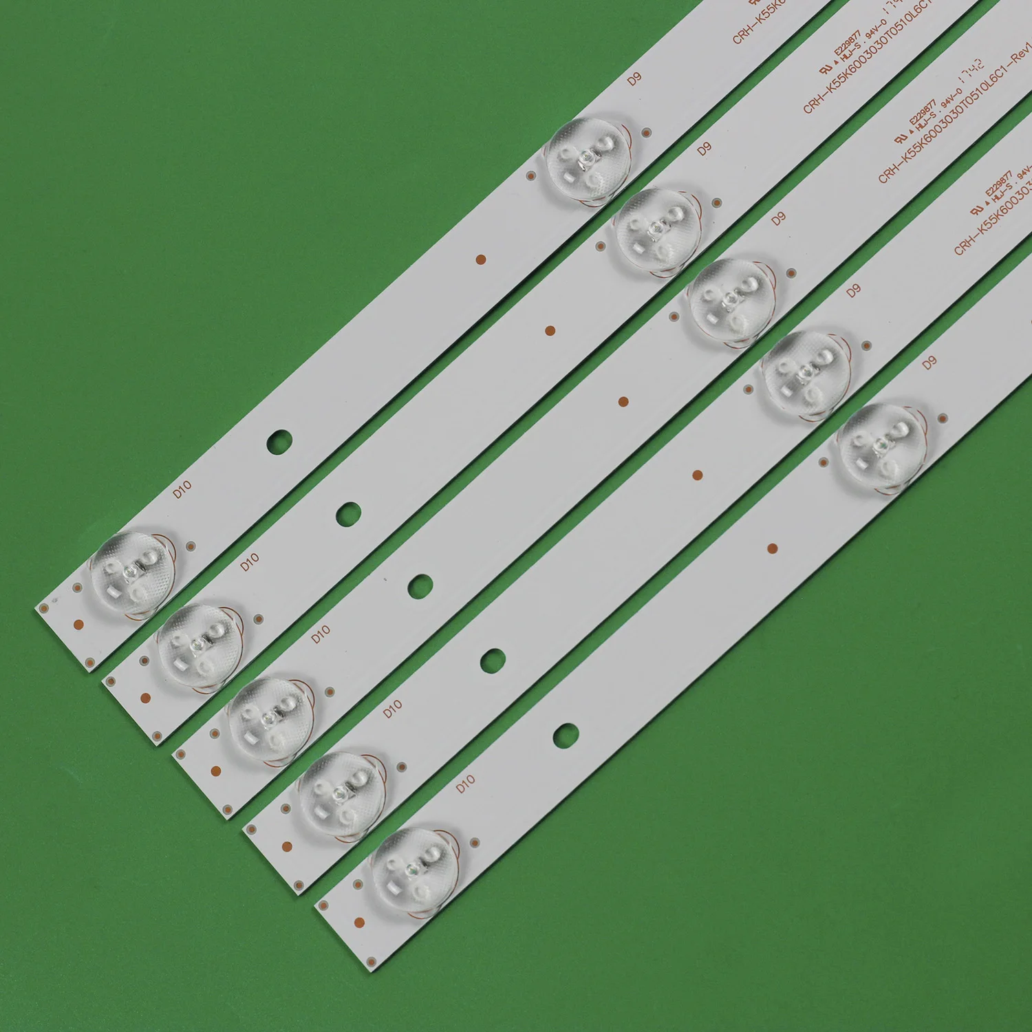 LED Backlight Strip 10 LAMP For ZX55ZC332M10A0A4 ZX55ZC332M10A0V2-K600 JL.D550A1330-114ES-M TVB55R4PR004 K55EMC3030T0510R64K image 2