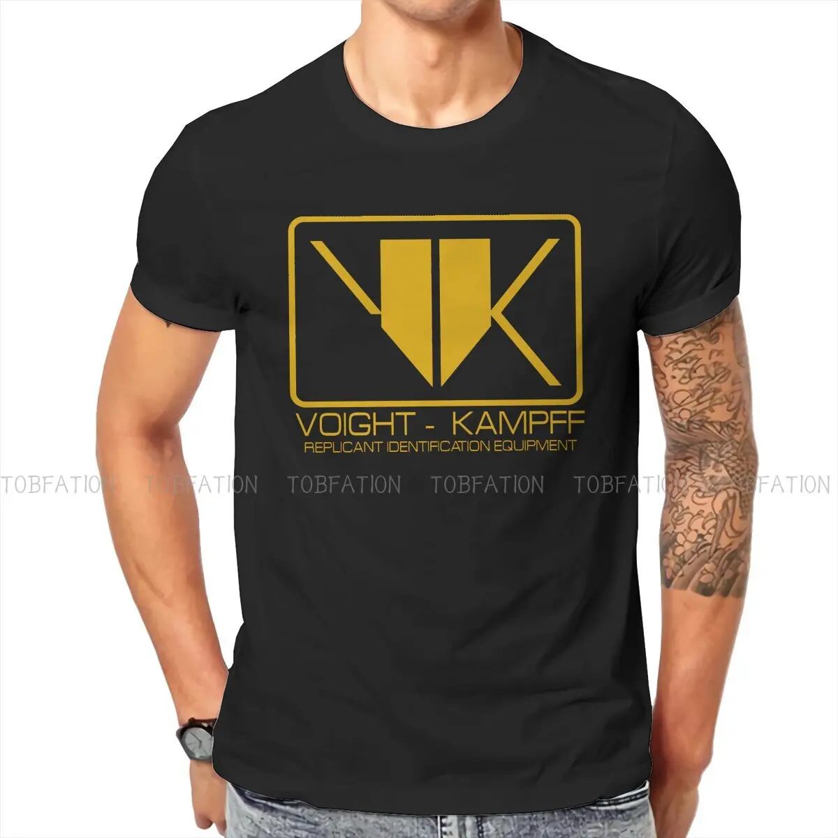 Blade Runner 2049 K Film TShirt for Men Voight Kampff Equipment Basic Summer Sweatshirts T Shirt High Quality Trendy Fluffy