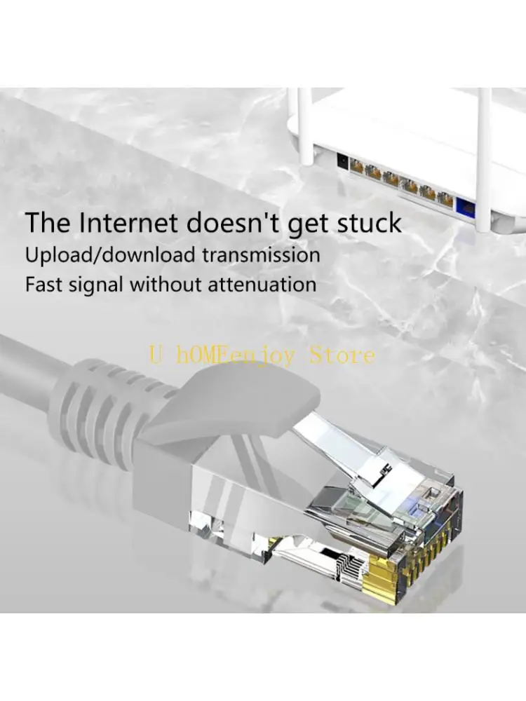 B0KF Versatilitys Ethernet Networking Cable Cat6 Ethernet Patches Cable for Computers Routers Devices Networking Cable