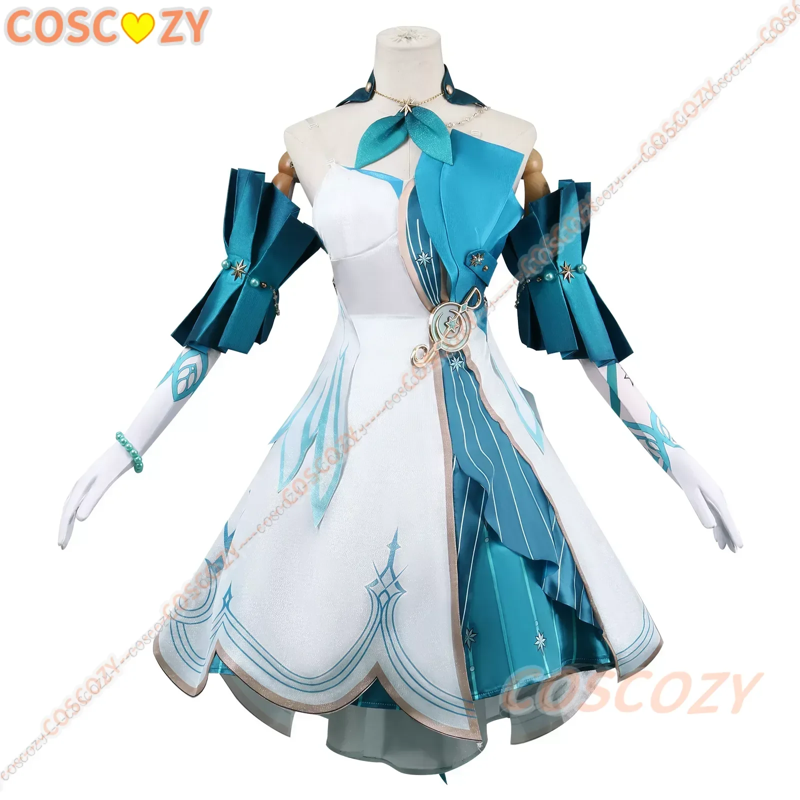 Cosplay Robin Aventurine Costume Game Honkai: Star Rail Lovely Uniform Dress copricapo parrucca Set completo Halloween Party Con Outfits