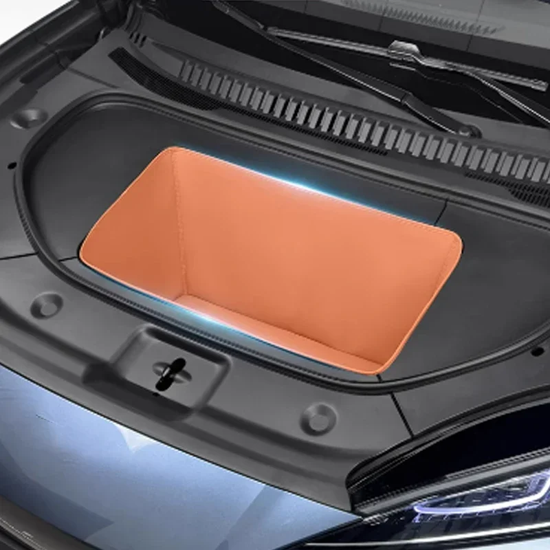 Para byd sea lion 07 ev 2024 2025 compartimento do porta-malas dianteiro do carro tapete de armazenamento traseiro almofada de armazenamento caixa de bandeja decoração interior do carro