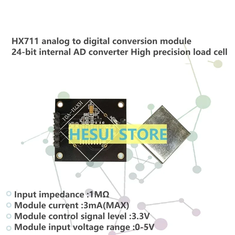 HX711 weighing sensor module 24-bit internal AD converter high precision electronic scale production/MCU