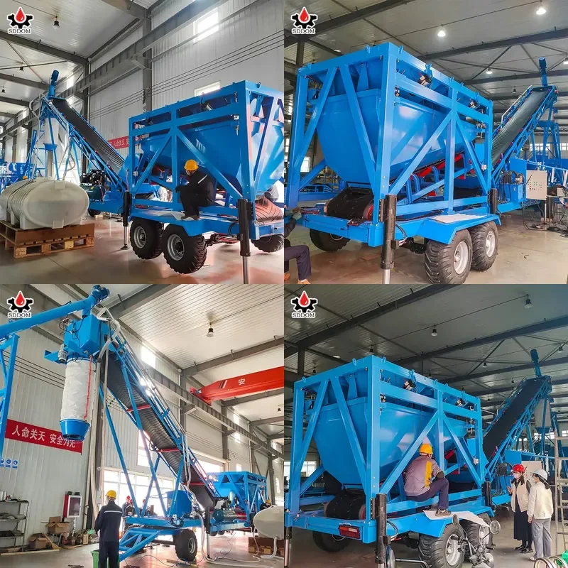 2026 CE Cost - Effective Small Dry Mix Cement Manufacturing Concrete Batching and Mixing Plant for Various Projects