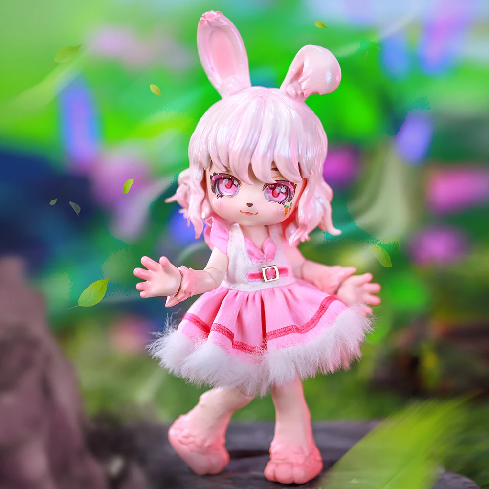 Alte Tier puppe Maytree bjd 14cm ob11 Tierkörper Sammlerstück niedlichen Tierstil kawaii Spielzeug figuren Geburtstags geschenk für Kinder