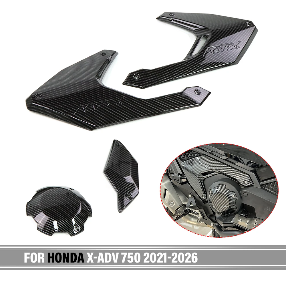 Pour HONDA X-ADV 750 2021 2022 2023 2024 2025 2026 panneau de cadre latéral de moto protecteur de carénage panneaux de couverture latérale de réservoir de moteur