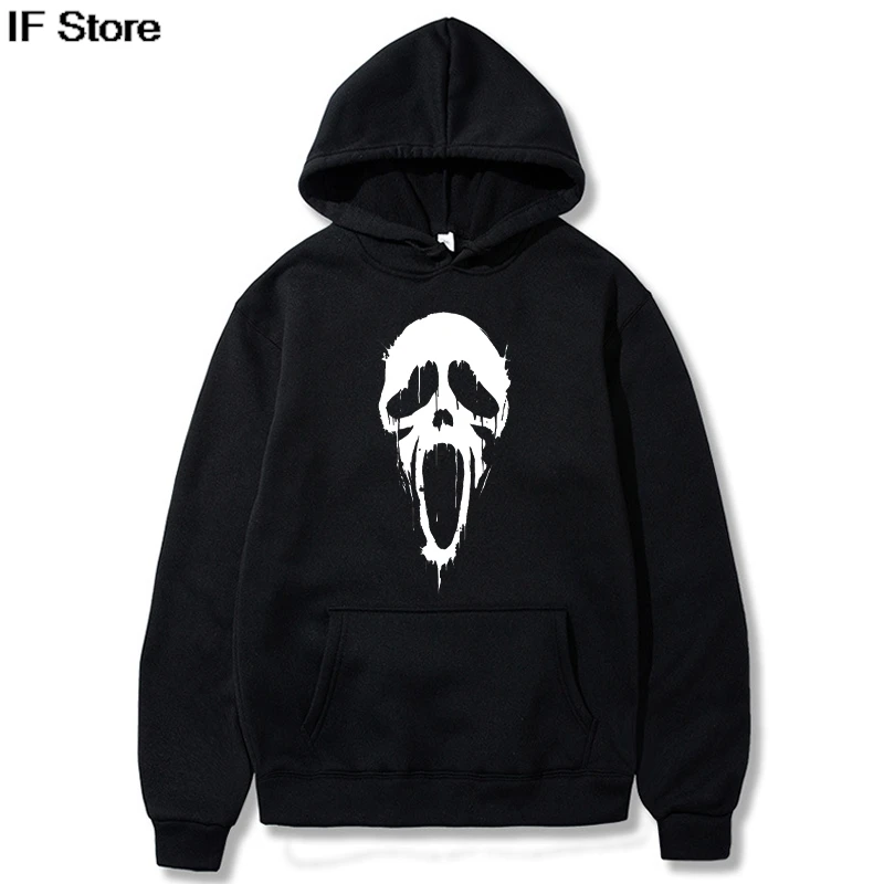 2025 الهيكل العظمي هوديس البلوز للرجال والنساء هالوين الشارع الشهير هوديي للجنسين Y2K الخريف الشتاء طويلة الأكمام بلوزات