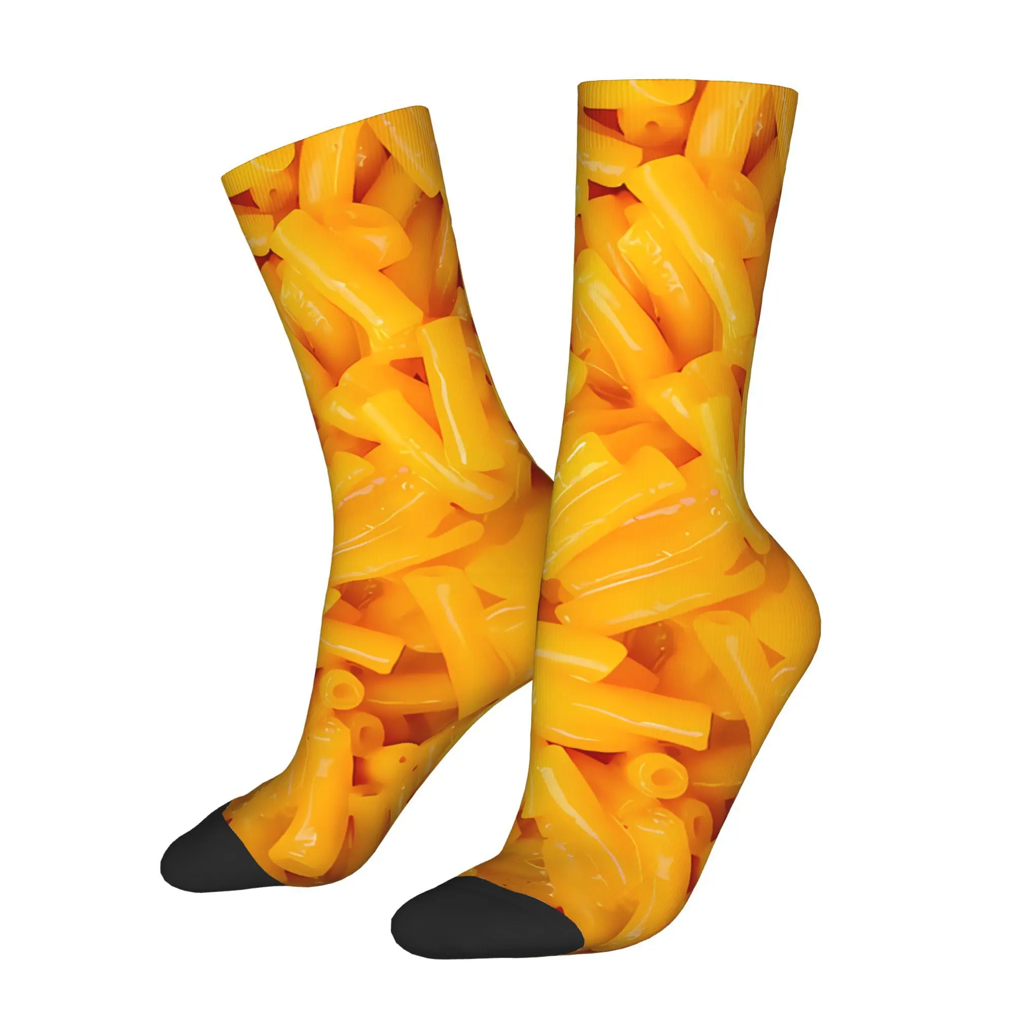 

Мужские носки Mac Cheese с принтом из полиэстера, модные