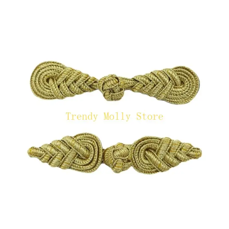 Vintage Cheongsam Pipa Knot Button Ornament - usage example