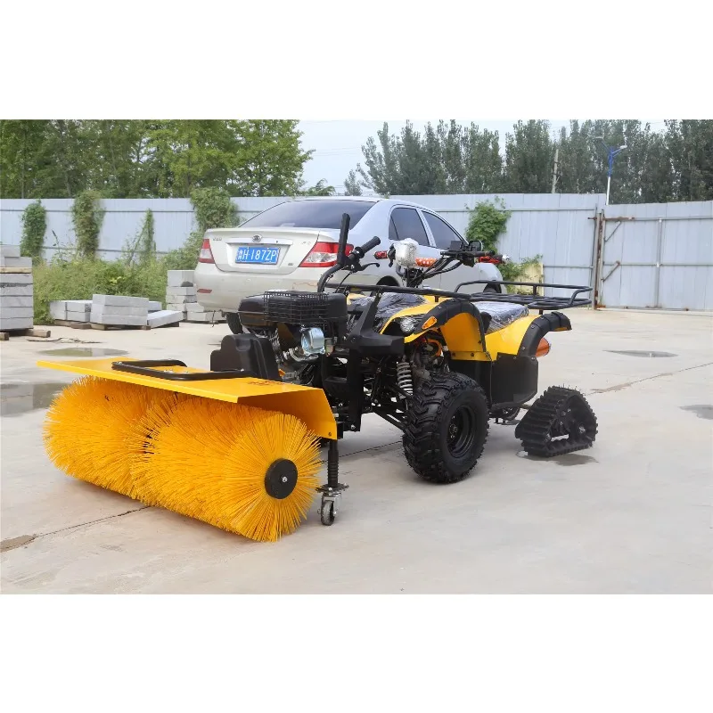 YG Parking Lot Walk Behind Cordless Easy Cleaning Brush Magnetic Sweeper Street Sweeper Machine