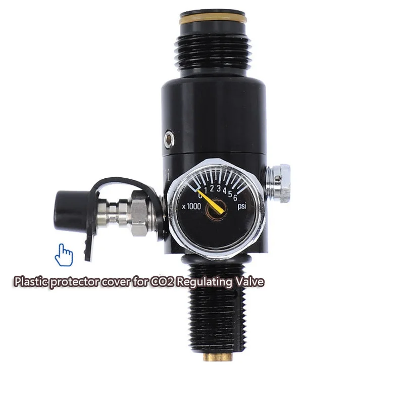 Cylinder 4500PSI Air Tank Regulator Output Pressure 800/1800//2200psi M18*1.5