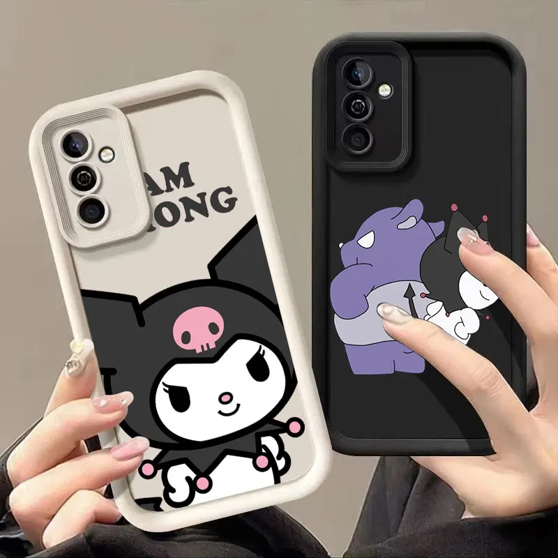 Sanrio Kuromi Baku Phone Case For Samsung Note 20 Ultra A03 Core A04 A05 S A01 A06 A20 A30 A50 M12 M13 M15 M34 5G M51