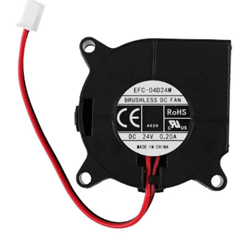 

For Neptune 4 Pro Plus 24V 4020 Ball Blower Fan 10000R/Min Cooling Ventilator For 3D Printer Parts- Extruder Fan For Neptune 4-A