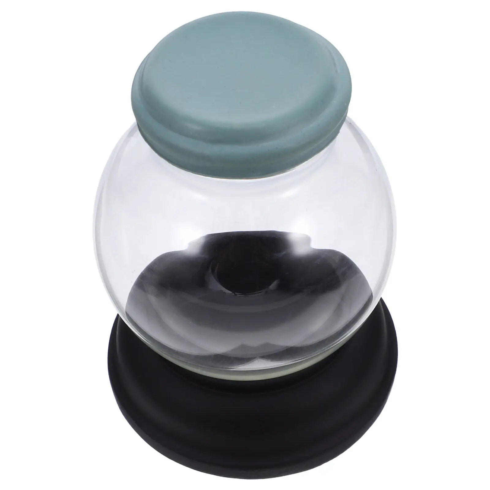 

DIY Snow Globe Kit Clear Glass Display Dome for Crafting Custom Holiday Ornaments with Resin Base and Water Bubbles