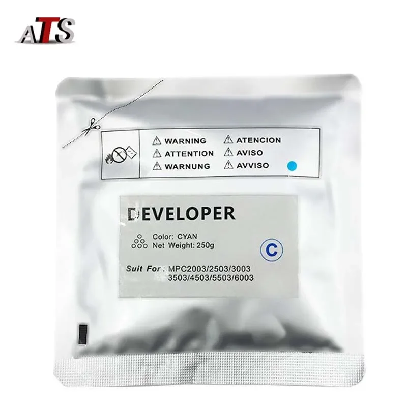 MPC2503 Developer for Ricoh MPC2003 MPC3003 MPC3503 MPC4503 MPC5503 MPC6003 Compatible Powder CMYK