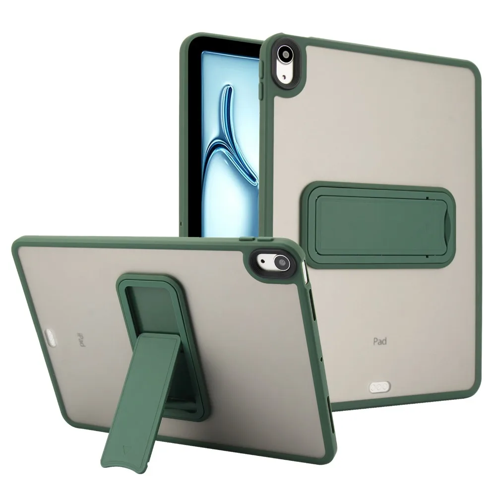 Für iPad 5. 6. 9,7' 7. 8. 9. 10,2' Air 4 Air 5 Air 11 A16 2025 Pro11 10. iPad Mini 4 5 6 7 Harte PC+TPU Standhülle – Detail 2