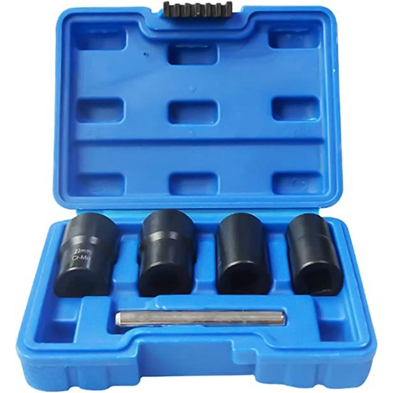 GTBL 5-Piece Set Of Broken Wire Nut Bolt Puller Set Head To Take Hexagonal Screw Tool Bolt Nut Broken Wire Puller