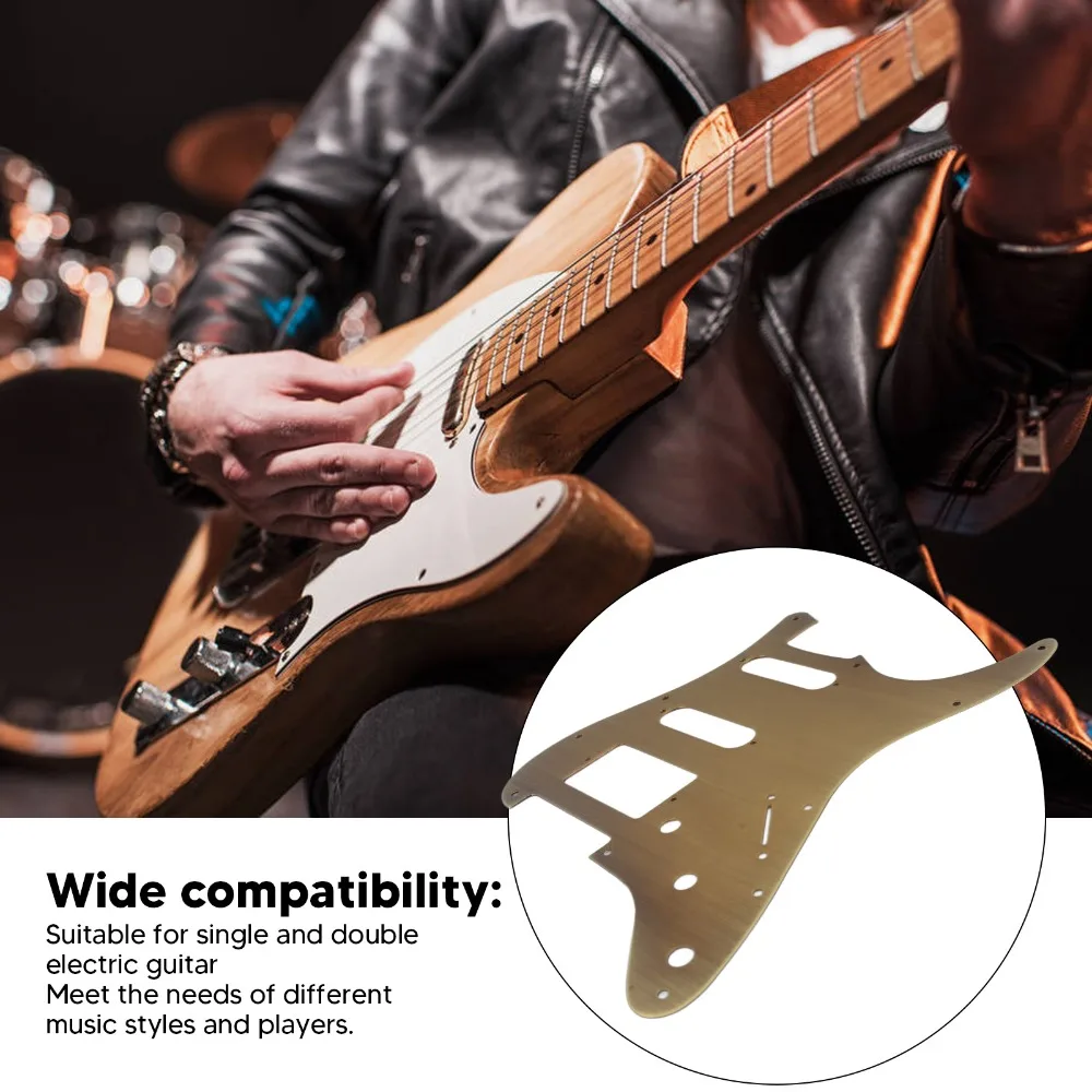 

​ Конфигурация HSS ​ ​ Защитная пленка для гитары ​ ​ Бронза ​ Защита от царапин ​ ​ Защитная накладка на гриф из алюминиевого сплава ​ Защитная пластина для электрогитары ​