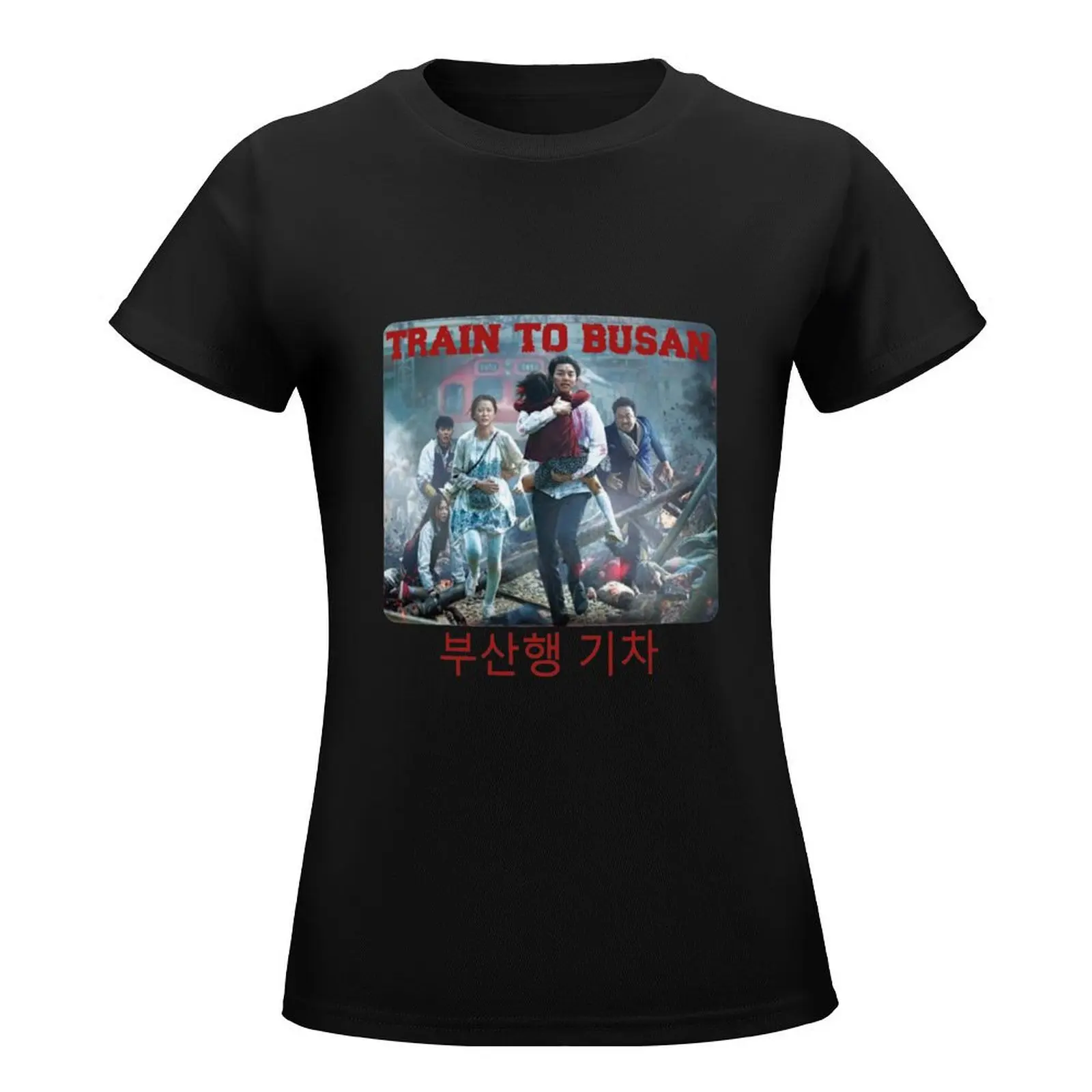 Train to Busan Classic T-Shirt anime clothes Aesthetic clothing t-shirt dress for Women long