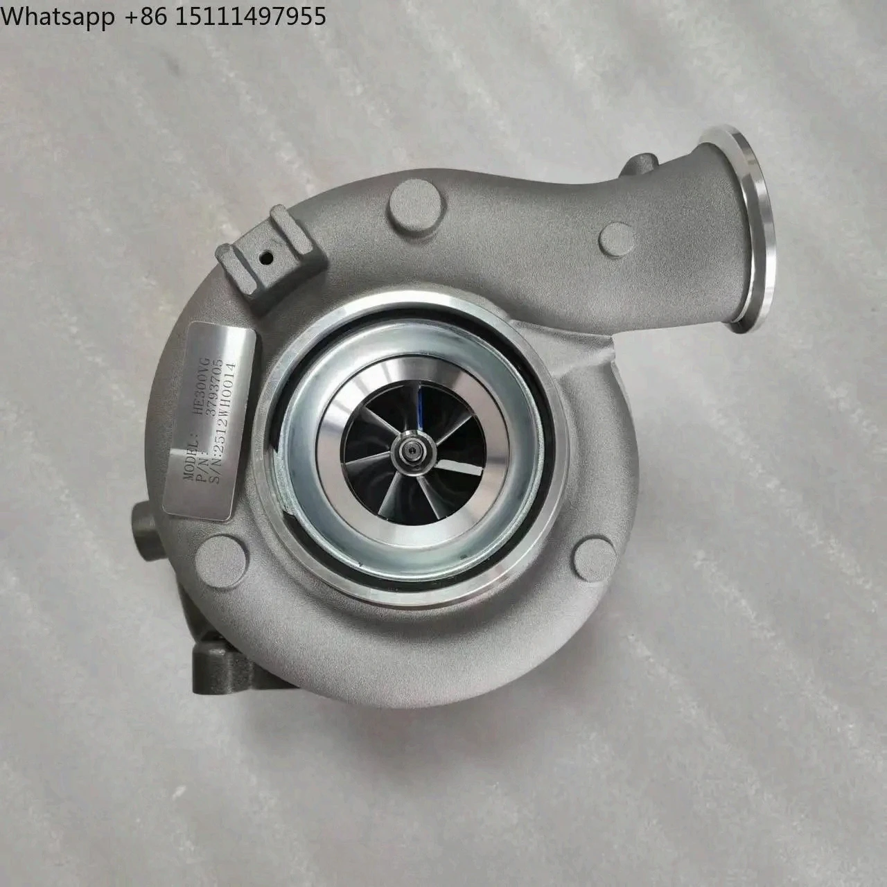 

Новый турбокомпрессор HE351V/HE300V/HE300VG с турбонаддувом 3768652/3794756/3792225, универсальная установка