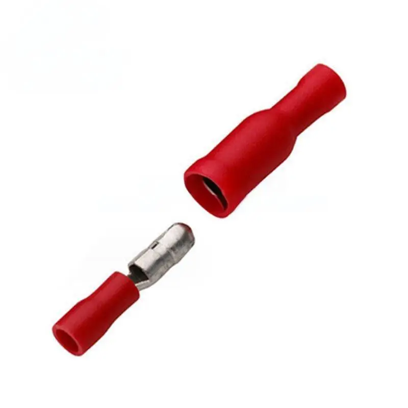 50 قطعة MRD2-156 ، 2-156 ، FRD1-156 ، 2-156 محطات تجعيد رصاصة من نوع الذكور والإناث سلك بعقب موصلات #5