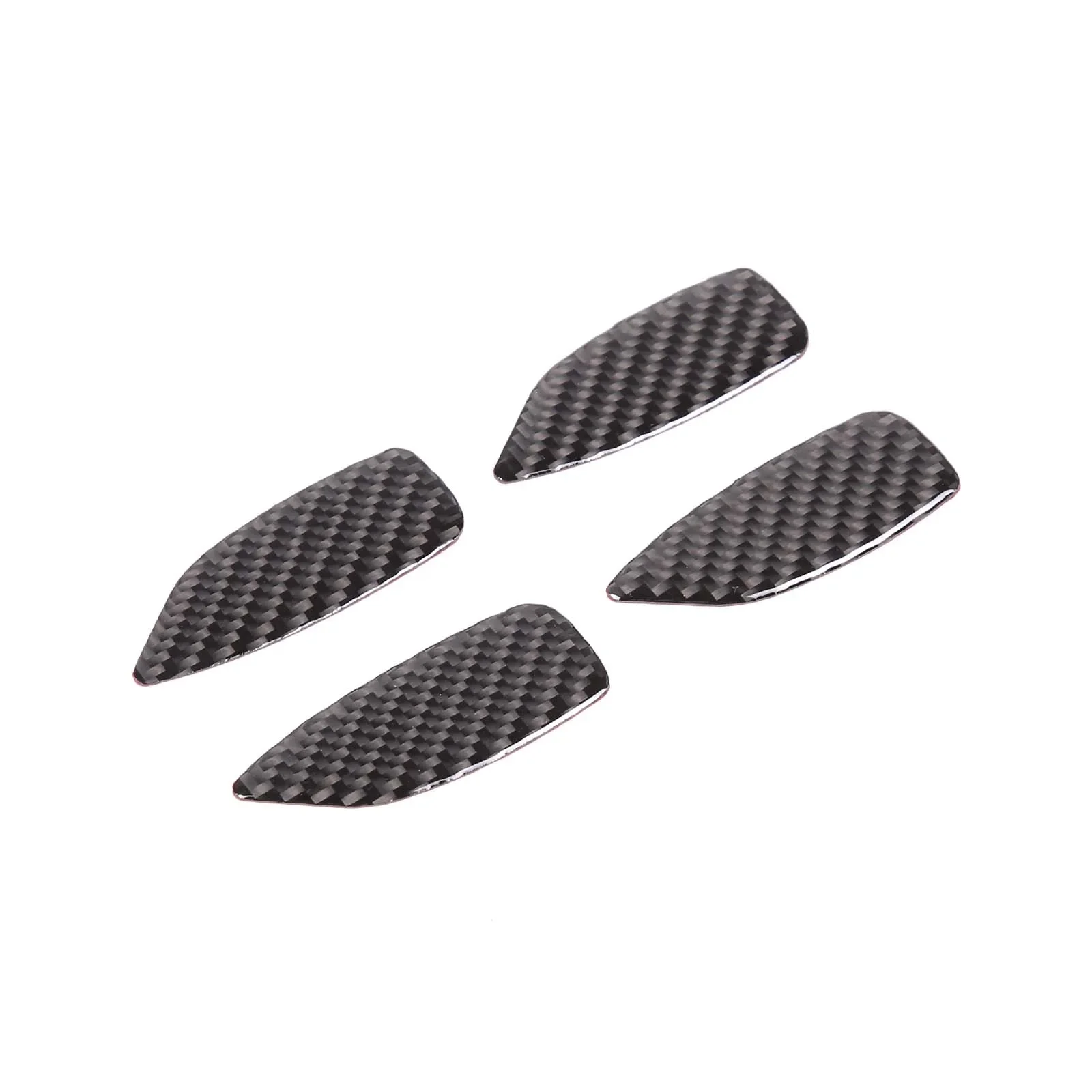 For BMW 3 Series E46 1998-2004 Soft Carbon Fiber Car Inner Door Bowl Protection Sticker Car Modification Accessories