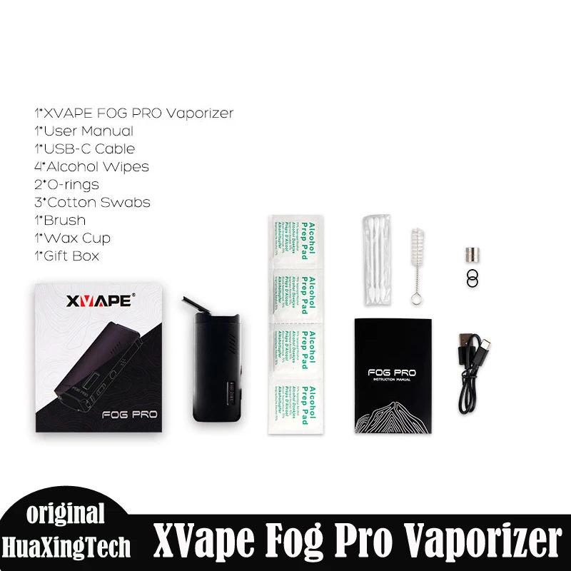 

Высококачественный испаритель для сухих трав XVAPE Fog Pro, комплект для контроля температуры, электронные сигареты, керамическая камера, ручка для кальяна, также воск