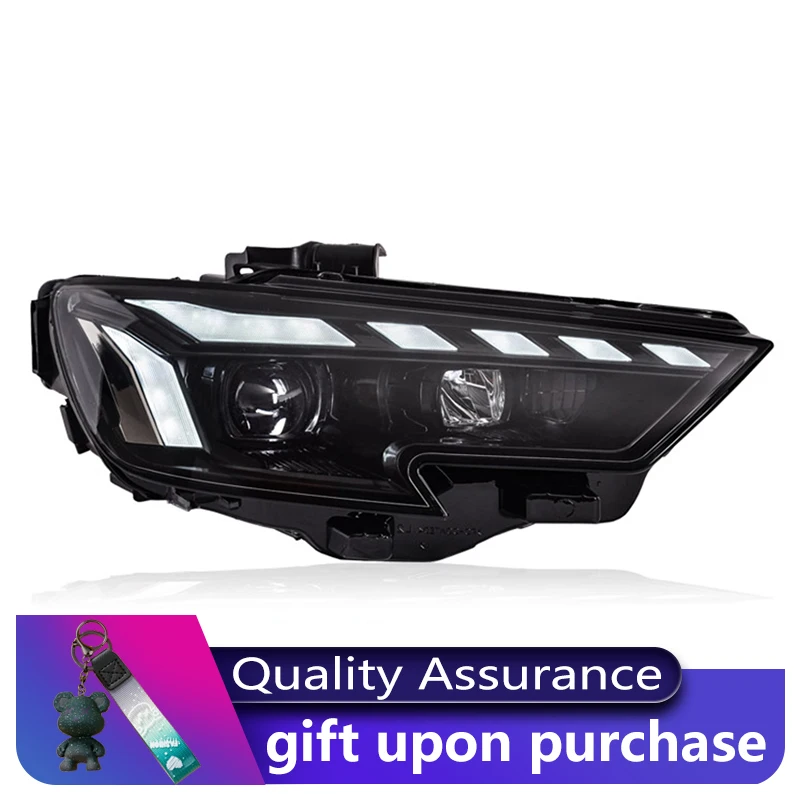 

Автомобильные аксессуары для Audi A3 2017-2020, передний фонарь DRL, светодиодный объектив проектора, фары, инструменты для автоматической сборки автомобиля