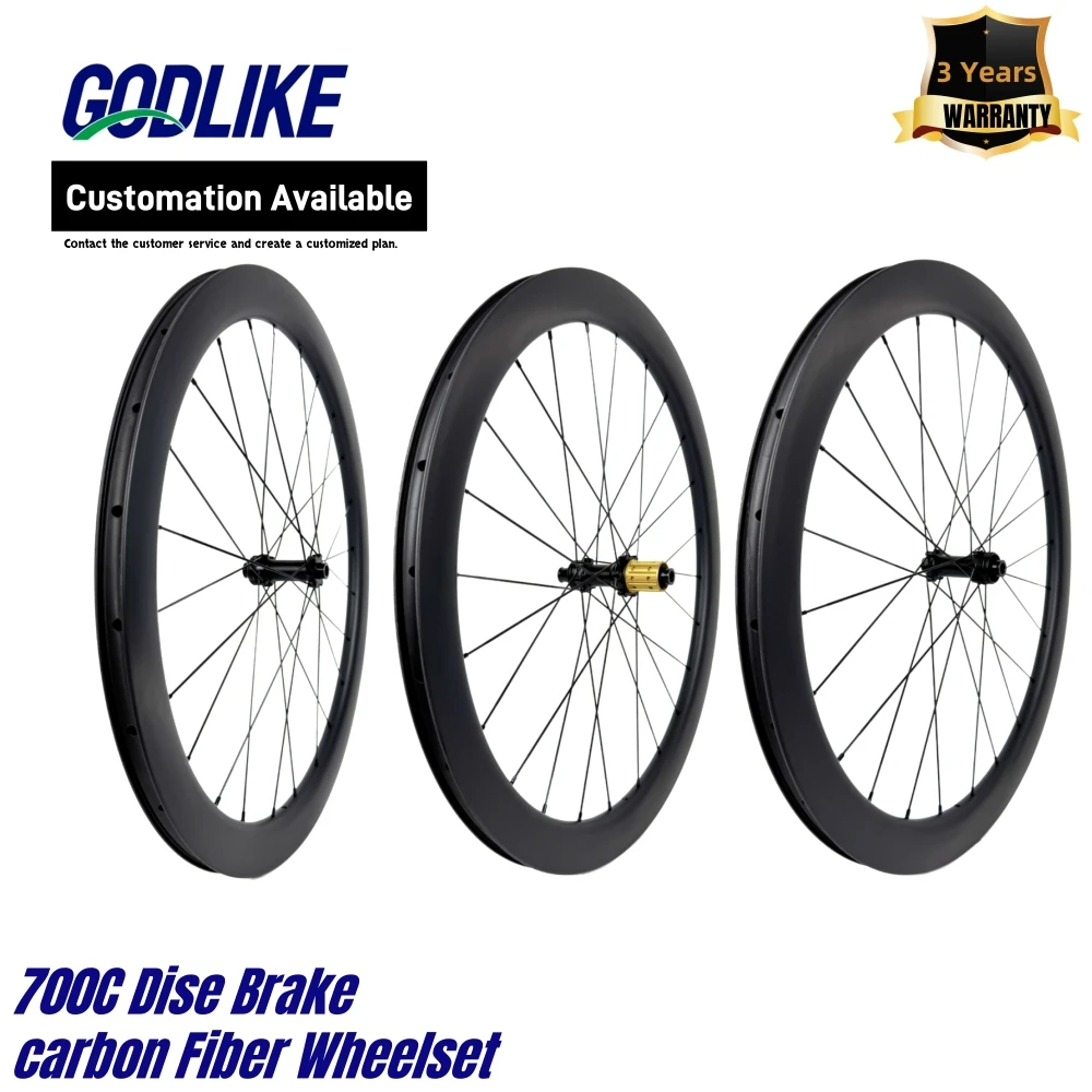 

700C Карбоновый дорожный дисковый тормоз, комплект колес 36T, ступица с трещоткой, высококачественная гоночная колесная пара для езды на велосипеде