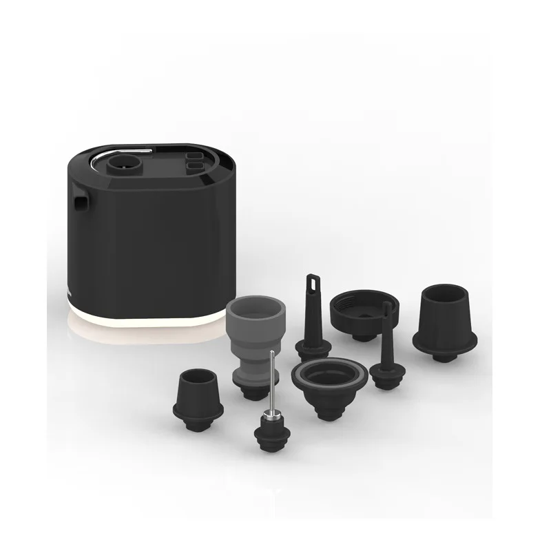 USB Rechargeable Portable Inflator Pump with LED Light for Balloons Air Toys Dual Inflation Deflation Settings 4.5KPA