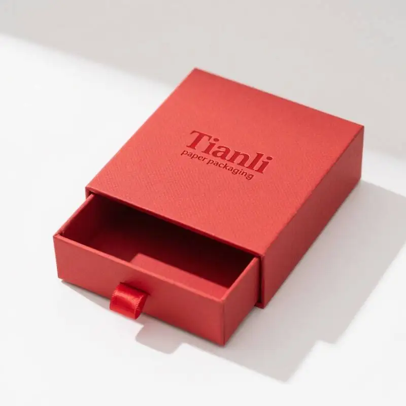 

50pcs Recyclable Drawer Gift Box Sustainable Luxury Drawer Box for High-End Jewelry & Accessories Jewelry Watch Necklace Packagi