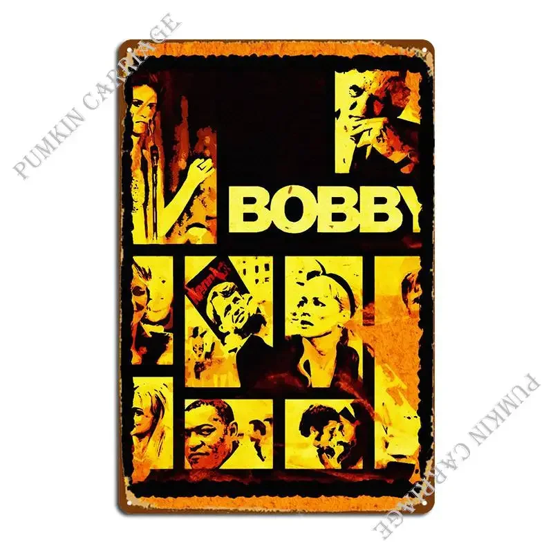 Bobby 1 Metal Sign Wall Cave Wall Decor Decoration Retro Tin Sign Poster