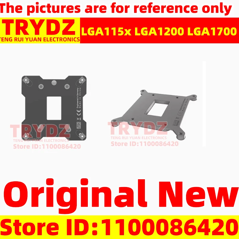 

1PCS CPU Cold Head Water Cooling Button 12 Generation Metal Back LGA115x LGA1200 LGA1700