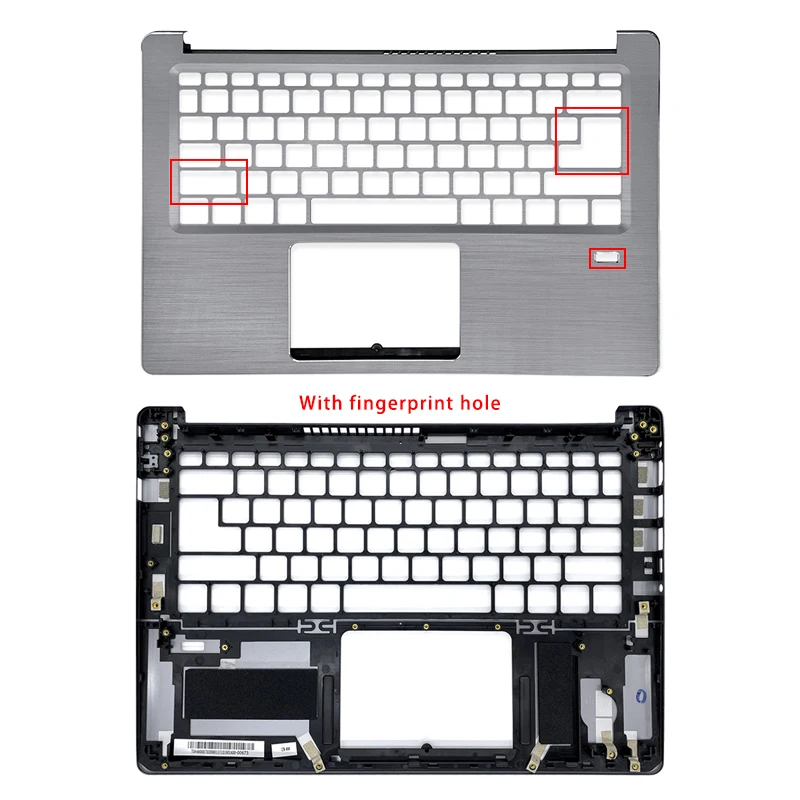 Accesorios para portátil Acer Swift SF314-54-56, cubierta trasera Lcd, bisel frontal, parte inferior con logotipo, nuevo, S40-10 EX-214 N17W7