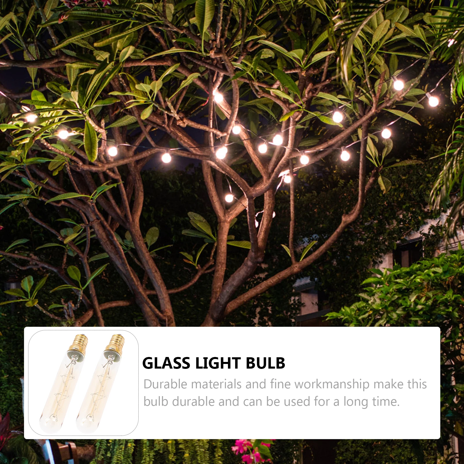 

2pcs Household Vintage Light Bulbs E14 2700K 40W Glass Chandelier Bulb Led Candelabra Bulbs Ceiling Lamp Decorative Light