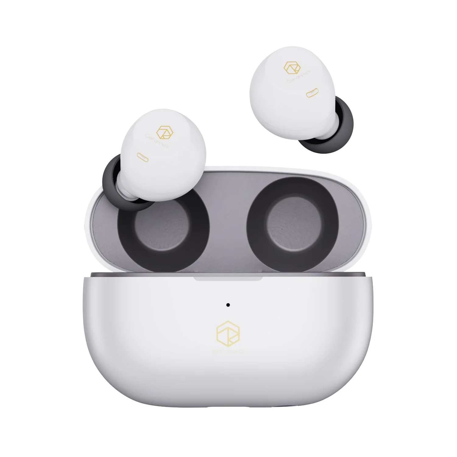 

ROSESELSA CERAMICS X True Wireless Earbuds, ANC Headphones, LDAC, 40H Playback, Dual Connectivity, IP54, Anti-Wind