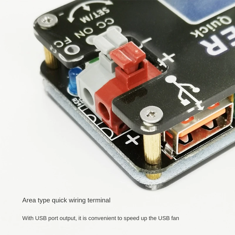 ZK-DP3D CNC USB Power Supply Module Powers Supply Module 1-30V 2A 15W Constant Voltage Current USB TYPE-C DC Converter