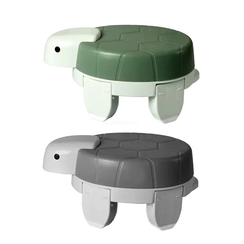 for Turtle Shaped Portable Potty Foldable Removable Toddler Toilet Sitting for Seat for Kids Girls Boys Early Learning Dropship