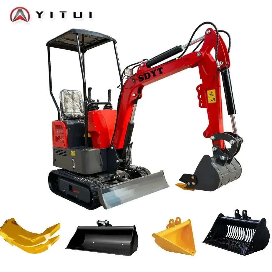 حفارة صغيرة مبيعات ساخنة مع حفار صغير للكابينة يدعم حفارة صغيرة منزلية مخصصة من Epa Euro 5