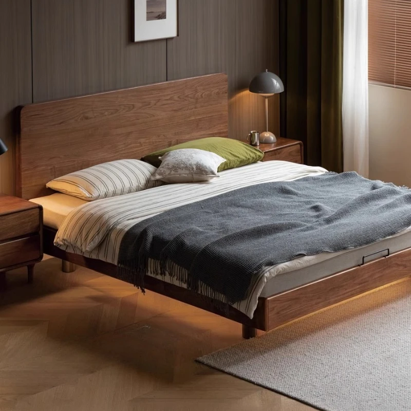 #Design European Bed Bedroom Multifunctional Luxury Modern Sleeping Double Bed Full Queen Letto Matrimoniale Patio Furniture