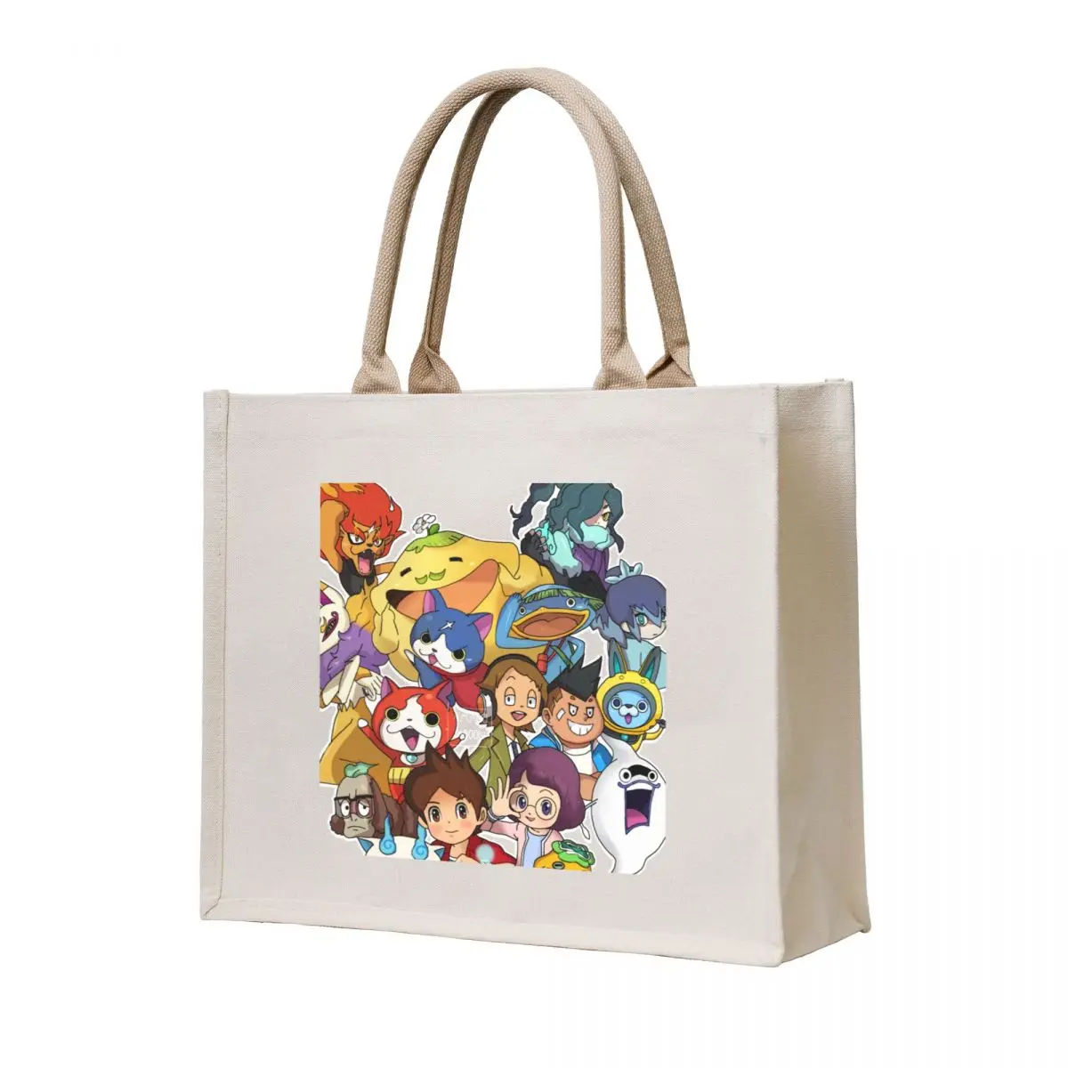 

Yo-Kai Watch Stickers Yokai Watch Tote Bag free delivery bags Reusable bags eco pack
