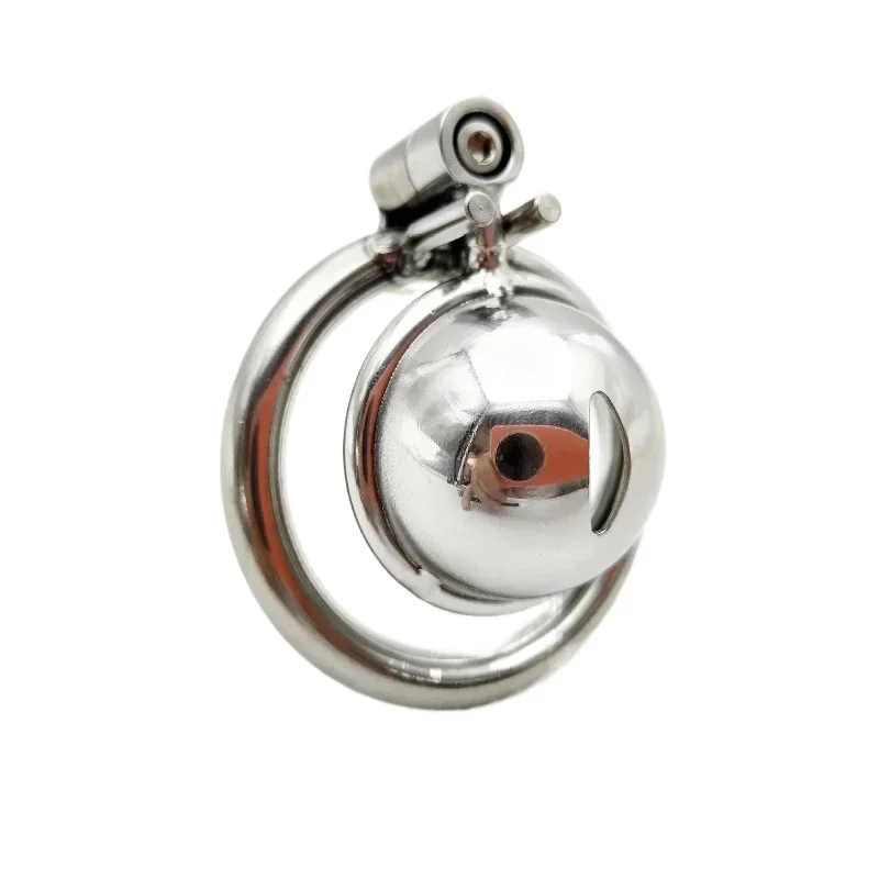 Scrotum Bondage Belt Penis Sleeve Sex Toys for Men Cock Cage Chastity Lock BDSM Fetish Metal Penis Cage Male Chastity Device